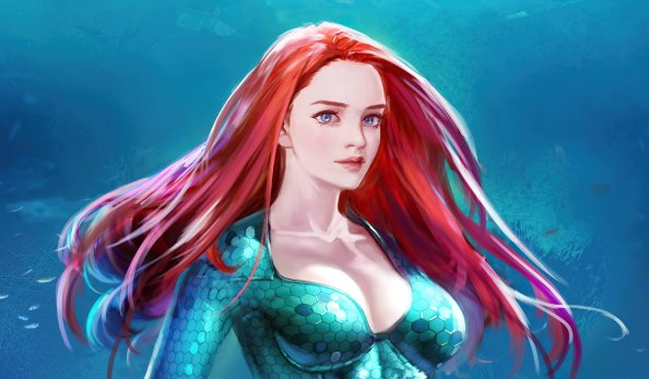 Mera Fan Art 4k