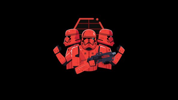 Star Wars Stormtrooper Minimal Art