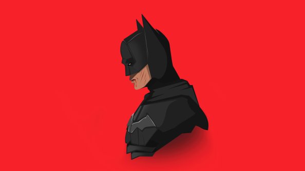 The Batman 2021 4k Minimalism
