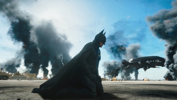 Batman Michael Keaton In The Flash 4k 2023