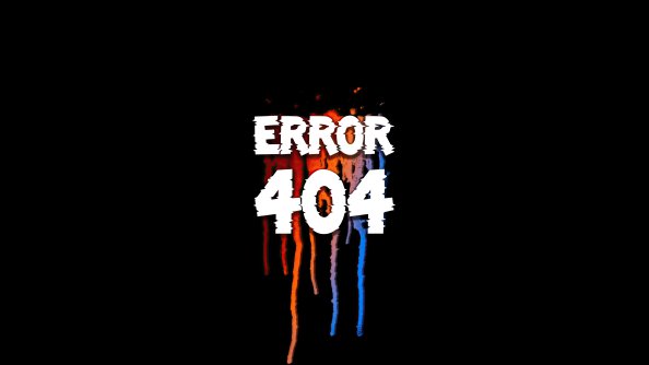 Error 404 Page