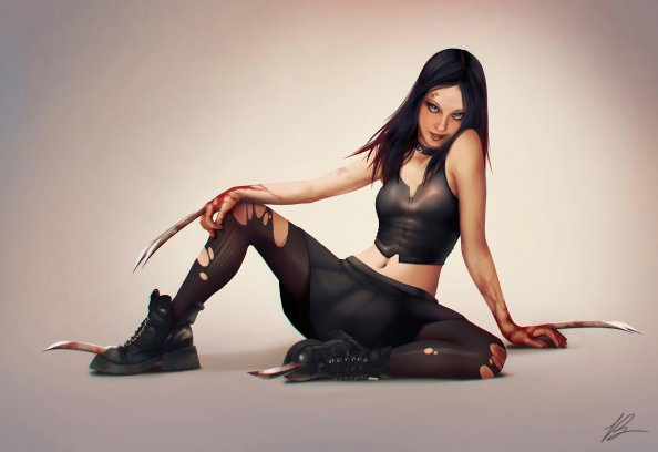 X 23 Artwork 4k