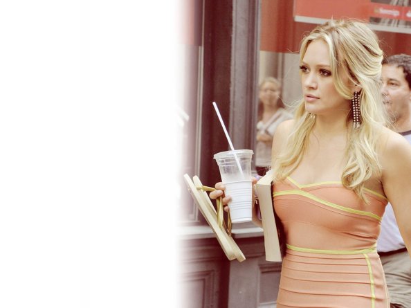 Hilary Duff In The City