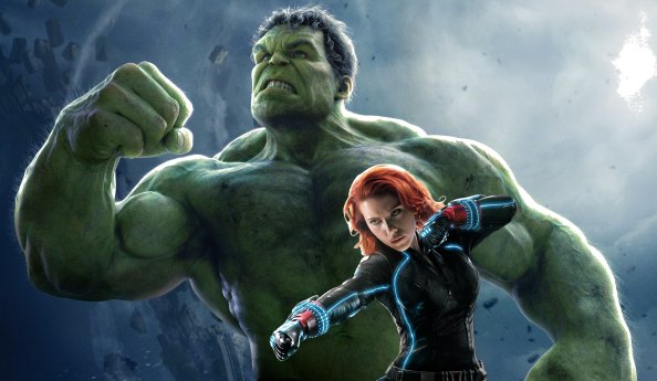 Black Wdiow And Hulk 5k