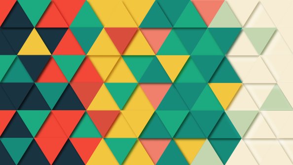 Background Geometric Triangle Pattern