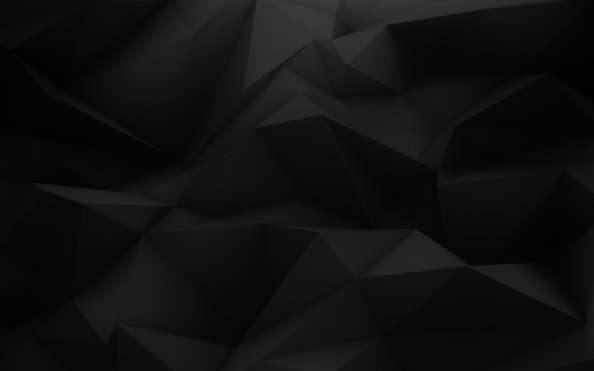 Dark Abstract Black Low Poly