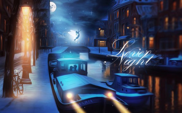 Lovely Night Digital Art