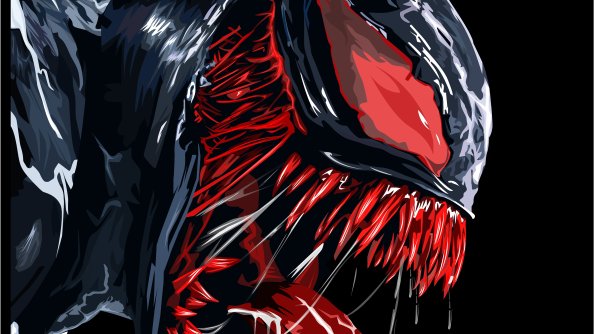 Red Venom Artwork 4k