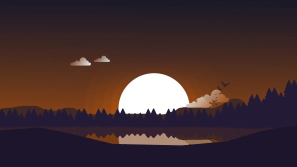 Blissfull Sunset 4k