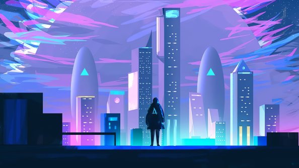 Colorful Apocalypse Started 4k