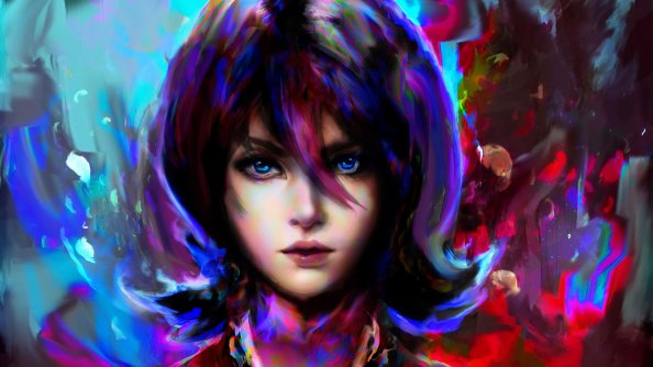 Artistic Girl Portrait 4k