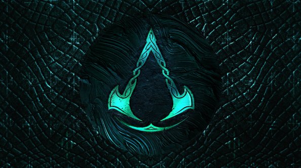 Assassins Creed Valhalla Logo 4k