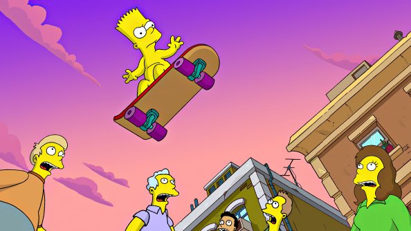 Bart Simpsons 4k