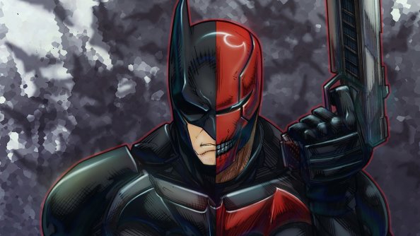 Batman X Redhood 4k