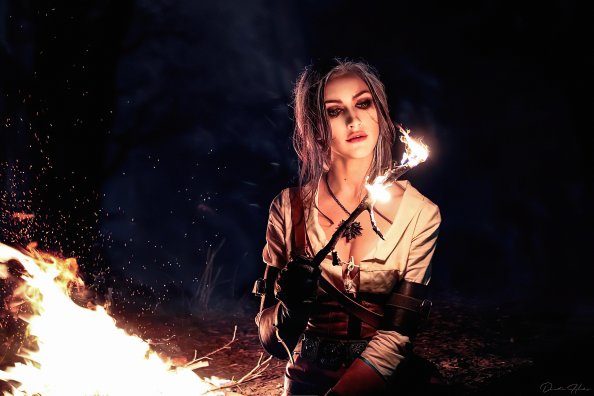 Ciri The Witcher Cosplay 4k