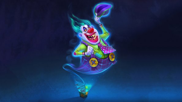 Clown Outside Box 4k