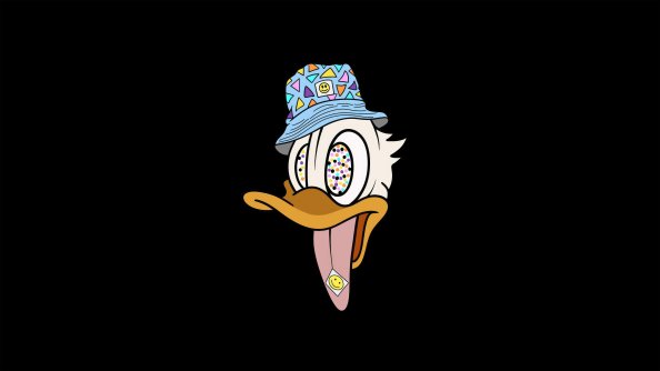 Donald Duck Oled