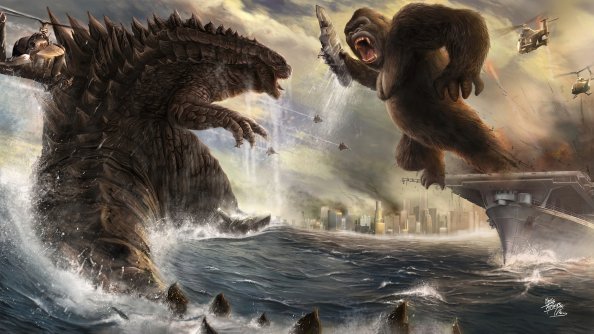 Godzilla Vs King Kong 4k