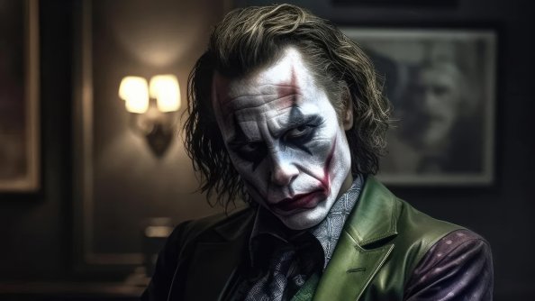 Joker Sitting Alone 4k