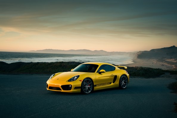 Porsche Cayman Front