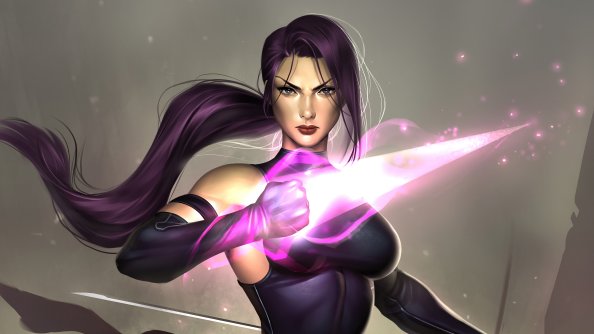Psylocke Artwork 4k