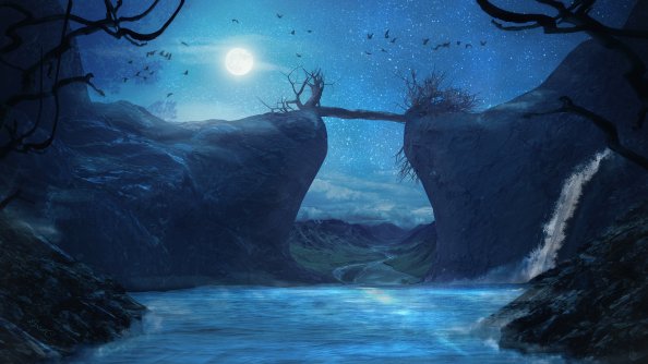 Beautiful Night Scenery 5k