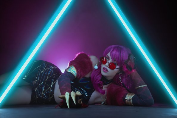 Kda Evelynn Lol Cosplay 4K