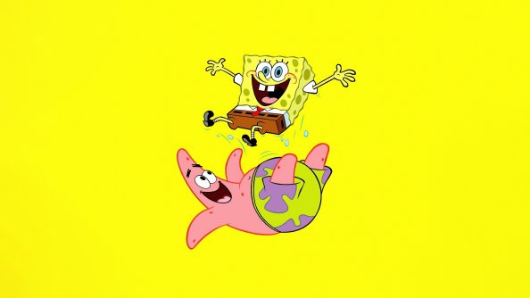 Spongebob And Patrick Minimal 5k