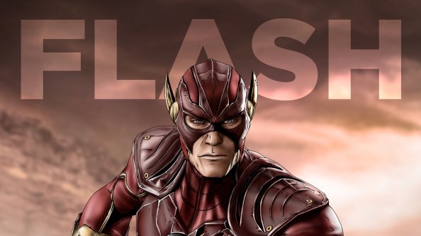 Flash Comic Artwork