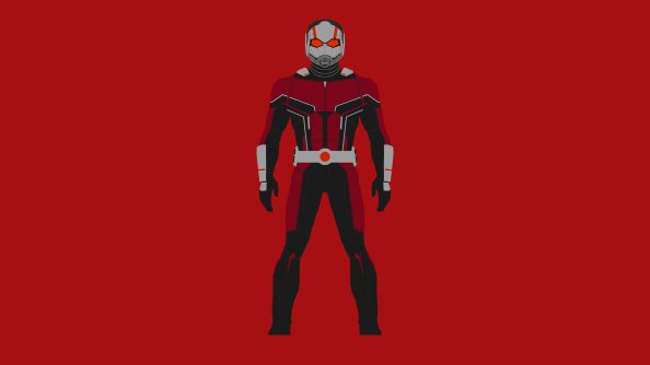 Ant Man Minimalism 4k