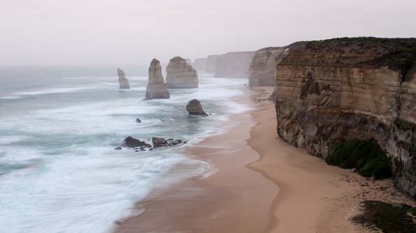 Hazy Beach Evening 5k