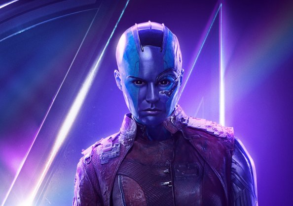 Nebula In Avengers Infinity War New Poster
