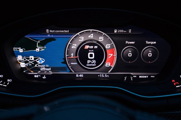 Audi Rs5 Speedometer