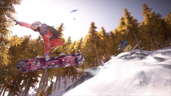 Steep Freeride Forest