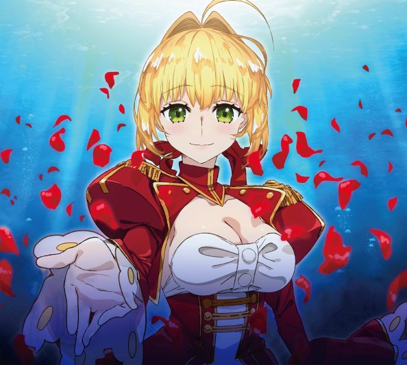 Anime Fate Extra Nero Claudius Red Saber