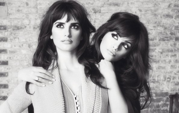 Penelope Cruz Monochrome