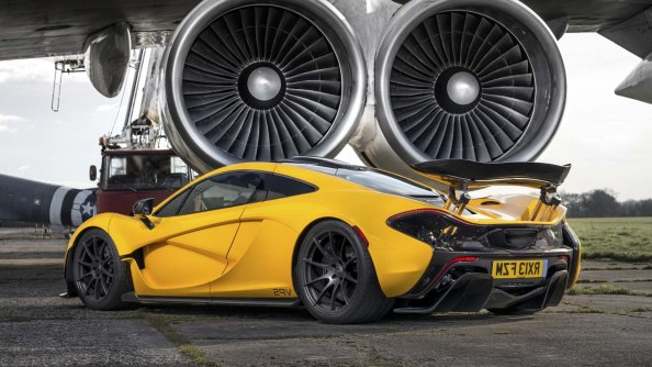 Mclaren P1 Yellow