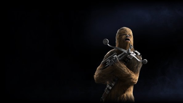 Chewbacca Star Wars Battlefront 2 5k