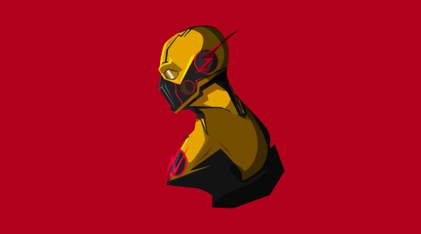 Reverse Flash Minimalism 4K