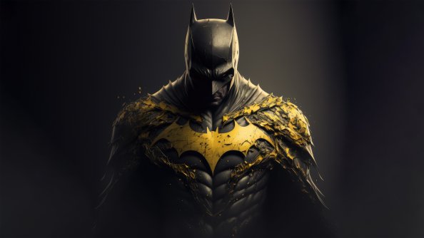 Batman The Golden Suit