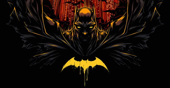 Batman Yellow Logo
