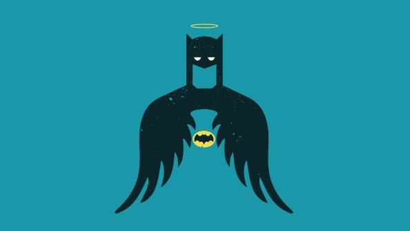 Batman Peaceful Illustration 4k