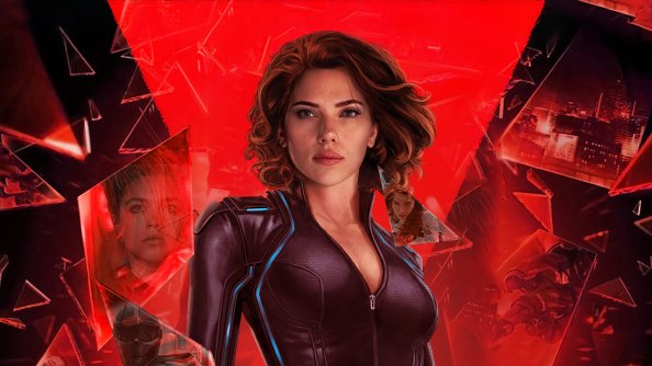 Black Widow 2020 Movie Artwork 4k