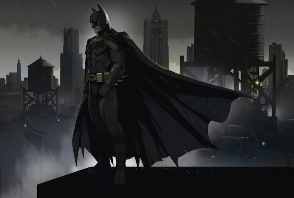 Batman Gotham Art