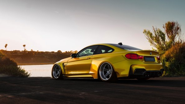 Bmw M4 Vorsteiner Gold