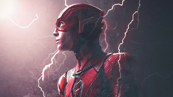 Flash Ezra Miller Artwork 4k