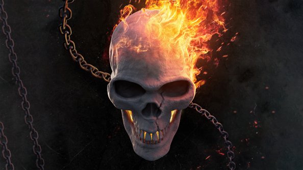 Ghost Rider Burning 5k