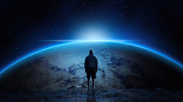 Surreal Fantasy Hoodie Boy 4k