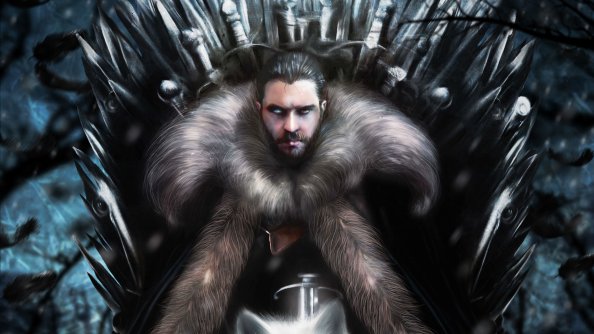 Jon Snow Game Of Thrones Season 8 Artwork