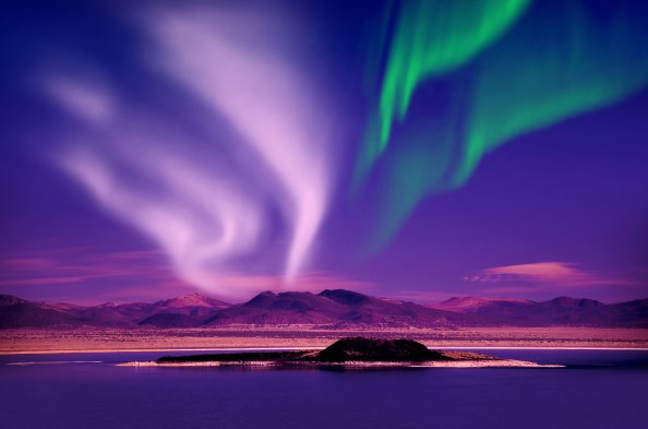 Aurora Borealis Beautiful View